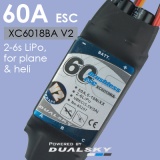 DUALSKY  Regul�tor striedav�  60A XC6018BA V2 (2-6 LiPo/3A)