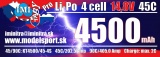 IMI-KYPOM  LiPo 4S 14,8V 4500mAh 45/90C IMI Pro